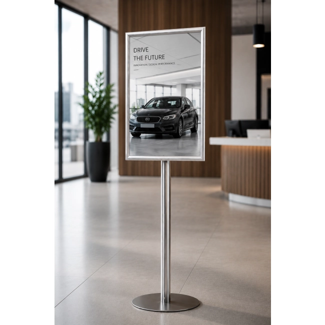 Stojak na plakaty 175 cm – różne formaty plakatów